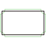 New Year Japanese Style Frame SVG Icon